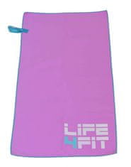 LIFEFIT LIFEFIT hitro sušenje brisačo iz mikrovlaken 105x175cm, roza