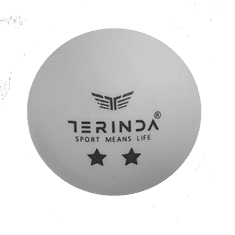 TERINDA Žogice za namizni tenis - Two star bela 1709