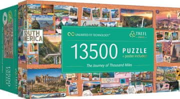 Trefl Puzzle UFT Potovanje tisoč milj 13500 kosov