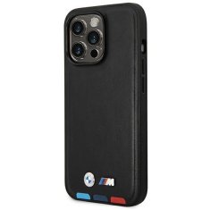 Bmw ovitek bmhcp14l22ptdk iphone 14 pro 6.1; črno/črn leather stamp tricolor