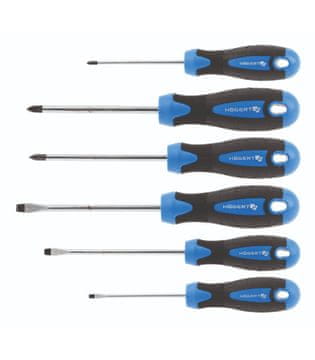 Hoegert HOEGERT HT1S095 Set izvijačev, 6-delni, S2 jeklo