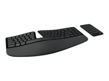 Microsoft Sculpt ergonomična tipkovnica, brezžična (5KV-00005)