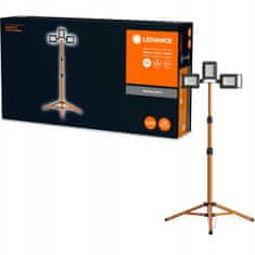 LEDVANCE Reflektor LED svetilka 40W 3600lm 4000K Nevtralno bela IP54 na Stojalu WORKLIGHT TRIPOD