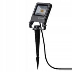 LEDVANCE Reflektor LED svetilka 10W 800lm 3000K Topla bela IP65 Siva GARDEN Flood Endura Drivable
