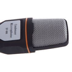 Northix Visokokakovosten studijski mikrofon - 3,5 mm - zlata izdaja 