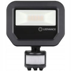 LEDVANCE Reflektor LED svetilka 10W 1100lm 3000K Topla bela IP65 s senzorjem gibanja in somraka Floodlight 