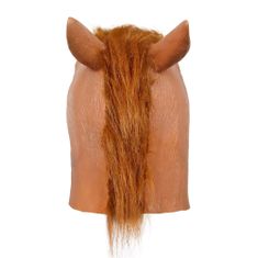 ER4 Konjska glava maska konjska zabava preobleka lateks