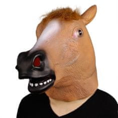 ER4 Konjska glava maska konjska zabava preobleka lateks