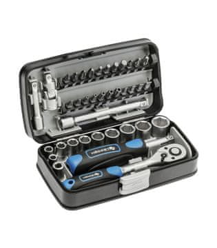 Hoegert HOEGERT HT1R462 Set nastavkov z ragljo, 38-delni