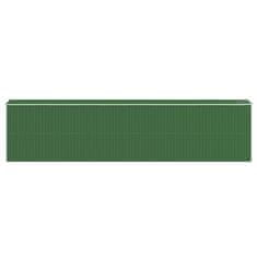 Greatstore Vrtna lopa zelena 192x855x223 cm pocinkano jeklo