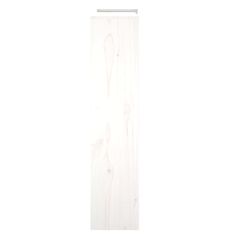 Vidaxl Pokrov za radiator bela 210x21x85 cm trdna borovina