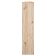 Vidaxl Pokrov za radiator 169x19x84 cm trdna borovina