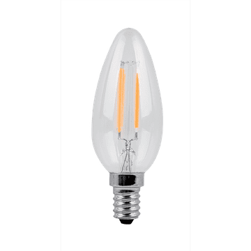 ELMARK LED žarnica filement C35 E14 5W 2700K
