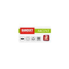 Banquet AKCENT New Line ponev iz nerjavečega jekla 16 cm, 1,9 l, s pokrovom, komplet 2