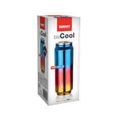 Banquet Termoska BE COOL 430 ml, modro-rdeče-zlata