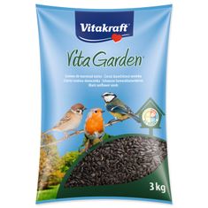 Vitakraft Hrana Vita Garden Sunflower Black - 3 kg