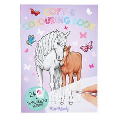 Miss Melody Copy & Coloring Book, 24 prosojnic