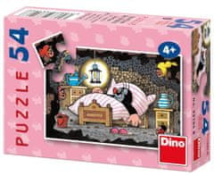 Dino Puzzle Krtek - dobra noč 54 kosov