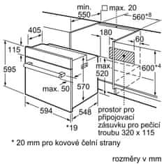 Bosch HBF153EB0 vgradna pečica