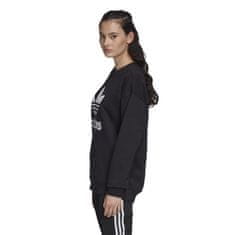 Adidas Športni pulover črna 152 - 157 cm/XS Trefoil Crew Sweatshirt