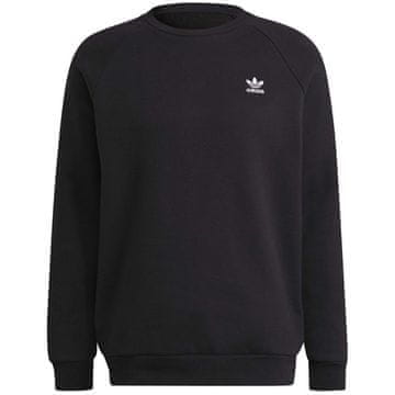 Adidas Športni puloverji črna 176 - 181 cm/L Adicolor Essentials Trefoil Crewneck Sweatshirt