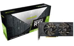 Manli GeForce RTX 3050 grafična kartica, 8 GB GDDR6 (M-NRTX3050-M2521)