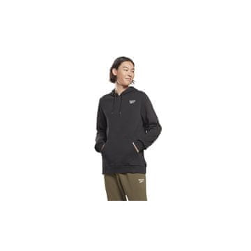 Reebok Športni puloverji za trening črna 170 - 175 cm/S Left Chest Logo