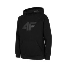 4F Športni puloverji črna 122 - 127 cm JBLM002