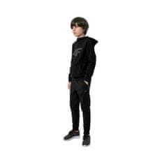 4F Športni pulover črna 128 - 133 cm JBLM002