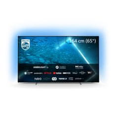 Philips 65OLED707/12 4K UHD OLED televizor, Android TV, 120 Hz, Ambilight