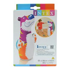 Northix Intex, napihljiva boksarska vreča - Tiger 