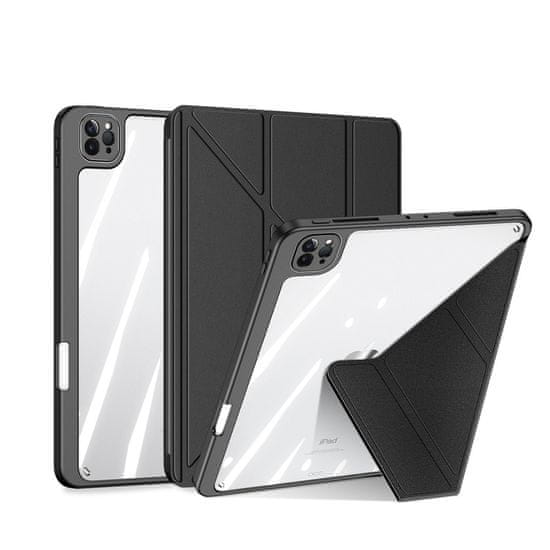 Dux Ducis Magi etui za iPad Pro 12,9'' 2021 / 2020 / 2018 pametni ovitek s stojalom in shrambo za Apple Pencil črn