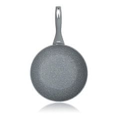 Banquet Ponev WOK 28x7,8cm z neprijemljivo površino GRANITE GREY