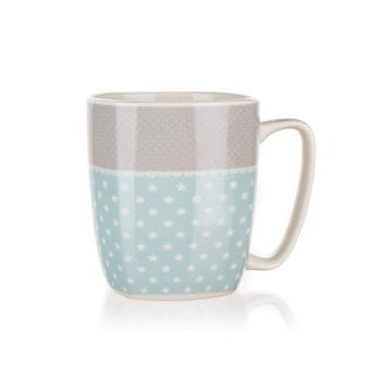 Banquet Kvadratni vrč MAUDE 370 ml, v obliki pike, komplet 4 kosov