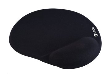C-Tech MPG-03 gelska podloga za miško, črna, 240x220mm
