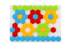 Teddies Čepica iz mozaika za najmlajše 4 cm gladka/80 kosov