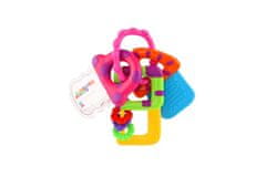 Teddies Drobec/Ključavnica plastika 10x12cm na kartici 3m+