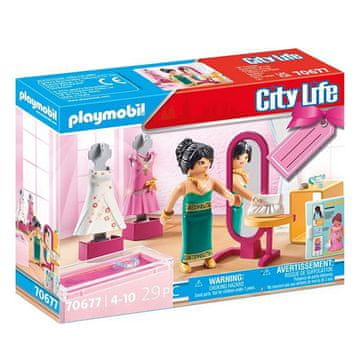 Playmobil MODNI BUTIK DARILNI SET 70677, MODNI BUTIK DARILNI SET 70677