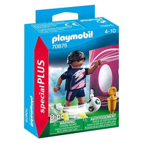 Playmobil NOGOMETAŠ Z GOLOM 70875, NOGOMETAŠ Z GOLOM 70875