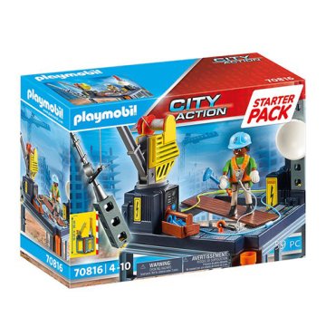 Playmobil ZAČETNI PAKET GRADBIŠČE 70816, ZAČETNI PAKET GRADBIŠČE 70816