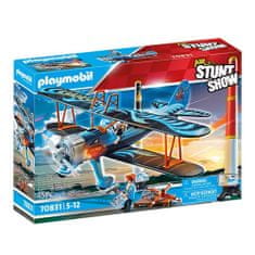 Playmobil AIR TUNT SHOW PHOENIX BIPLANE 70831, AIR TUNT SHOW PHOENIX DVOKRILEC 70831