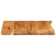 Vidaxl Površina za kopalniško toaletno mizo trdna akacija 58x52x2,5 cm