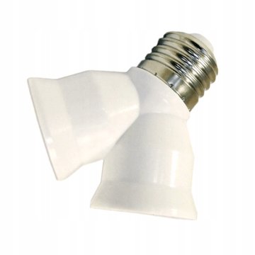 shumee 2xE27 adapter za razdelilnik vtičnice