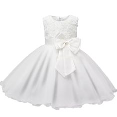 Northix Princeskina obleka - bela - velikost 120 
