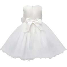 Northix Princeskina obleka - bela - velikost 120 