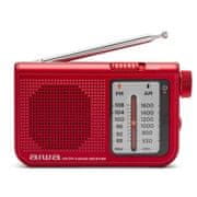 AIWA RS-55/RD FM/AM žepni radio sprejemnik, rdeč