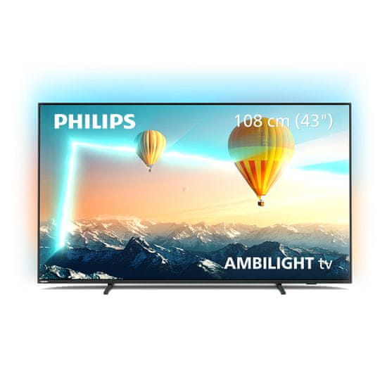 Philips 43PUS8007/12 4K UHD DLED televizor, Android OS, Ambilight