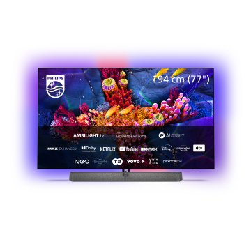 Philips 77OLED937/12 4K UHD OLED televizor, Android TV, 100 Hz, Ambilight