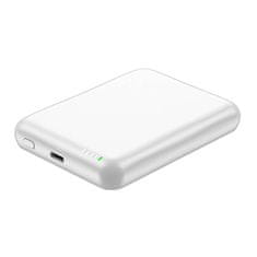 slomart F12 magnetni powerbank, 20W 5000mAh (bela)