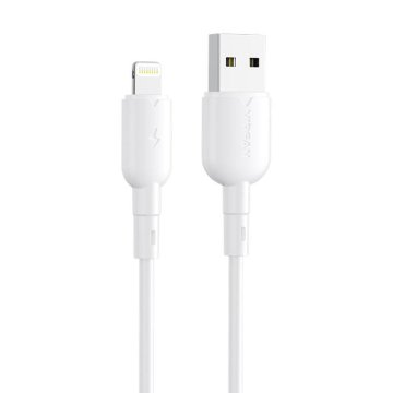 slomart Kabel USB Lightning Colorful X11, 3A, 1m (bel)